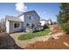 Landscaped backyard featuring a deck perfect for entertaining, and a beautiful blue home exterior at 1009 Monarch Way, Superior, CO 80027
