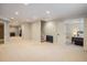 Spacious basement featuring recessed lighting and flexible living space with open doorway to bedroom at 1009 Monarch Way, Superior, CO 80027