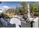 Outdoor deck showcasing patio furniture, ideal for relaxing or entertaining guests in the backyard at 1009 Monarch Way, Superior, CO 80027