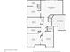 Detailed second floor plan displaying bedroom and bathroom locations at 1009 Monarch Way, Superior, CO 80027