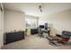 Modern home office featuring a sleek desk, comfortable chair, and contemporary decor with natural light at 1009 Monarch Way, Superior, CO 80027