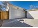 Spacious detached garage with ample parking space and convenient access to the home at 8985 Lander St, Westminster, CO 80031