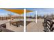 Fenced dog park featuring a covered bench area for dog owners at 27615 E Archer Ave, Aurora, CO 80018
