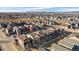 New construction homes viewed from above with views of the surrounding area at 1143 Hummingbird Cir, Longmont, CO 80501