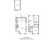 Complete floor plan of a house, displaying all floors and their arrangement including the kitchen and bedrooms at 1143 Hummingbird Cir, Longmont, CO 80501