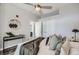 Cozy bedroom with a queen bed, and access to another bedroom at 277 N Broadway # 208, Denver, CO 80203