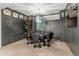 Game room with custom storage, recessed lighting, and a round game table for entertainment at 235 Eudora St, Denver, CO 80220