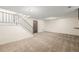 Large unfinished basement area with potential for expansion at 376 Upham St, Lakewood, CO 80226