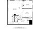 Detailed floorplan showcasing the layout of the home, including bedrooms, Gathering room, and bathroom at 10624 W Berry Pl, Littleton, CO 80127