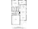 Detailed floorplan showcasing the layout of this home with clear dimensions and room labels at 10624 W Berry Pl, Littleton, CO 80127