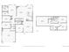 Detailed floor plan showcasing the layout of both floors, including living areas, bedrooms, and garage at 2864 S Jebel Way, Aurora, CO 80013