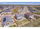 Aerial view of neighborhood featuring fenced yards, green grass and a view at 6954 E 117Th Ave, Thornton, CO 80233