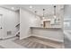 Finished basement with wet bar and spacious rec area at 4125 River Oaks St, Castle Rock, CO 80104