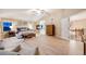 Large main bedroom boasts a fireplace, vaulted ceilings and ample natural light at 7329 Arco Iris Ln, Castle Pines, CO 80108
