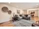 Comfortable living room with plush seating and views into the dining area at 1048 N Columbine St, Golden, CO 80403