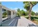 Expansive backyard with a large deck and mature trees, perfect for outdoor living at 8813 Baseline Rd, Lafayette, CO 80026
