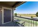 Enjoy the views from this balcony with a table and chairs at 804 Summer Hawk Dr # 7301, Longmont, CO 80504