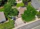 Aerial view of property showcasing RV parking, garden and backyard at 7019 S Windermere St, Littleton, CO 80120