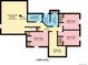 Layout of the lower level featuring a recreation room, bar, laundry, bedrooms, and storage area at 7019 S Windermere St, Littleton, CO 80120