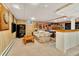 Spacious basement with a pool table, foosball table, dart board, and safe at 7019 S Windermere St, Littleton, CO 80120