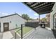 Spacious balcony with a grill, ideal for outdoor cooking and entertaining at 3926 Kalamath St, Denver, CO 80211