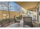 Private patio perfect for relaxing or entertaining at 180 Cook St # 105, Denver, CO 80206