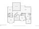 Second floor plan highlighting bedrooms, bathrooms, and loft space at 5528 S Jasper Way, Centennial, CO 80015