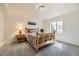 This bedroom features neutral walls, carpet and a bright window allowing natural light to fill the room at 20344 Heather Ln, Parker, CO 80138