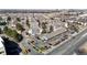 Aerial view of the community with well maintained landscaping and ample parking at 14495 E 1St Dr # C1, Aurora, CO 80011