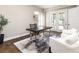 Inviting home office offers a stylish desk, comfortable seating, and abundant natural light at 295 Jersey St, Denver, CO 80220