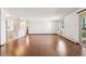 Open floor plan with hardwood floors and natural light at 9150 E Center Ave # 9C, Denver, CO 80247