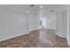 Finished basement with tile floors, recessed lighting, and bright white walls at 1552 Live Oak Rd, Castle Rock, CO 80104