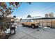 Backyard with parked truck and grill at 1961 W Kentucky Ave, Denver, CO 80223