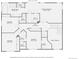 Second floor plan displaying the primary bedroom, walk-in closet, bathrooms, and additional bedrooms at 16261 W Ellsworth Ave, Golden, CO 80401