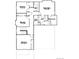 Second-floor plan featuring bedrooms, bathrooms, and a convenient laundry room at 16562 E 109Th Ave, Commerce City, CO 80022