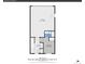 Layout illustrating the ground floor with garage, bath, foyer, and bedroom dimensions for clear spatial understanding at 5738 N Vivian St, Arvada, CO 80002