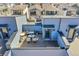 Enjoy the outdoors on this rooftop deck with a comfortable seating area and beautiful neighborhood views at 5738 N Vivian St, Arvada, CO 80002