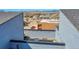 Inviting rooftop deck featuring seating and string lights, perfect for enjoying outdoor living and mountain views at 5738 N Vivian St, Arvada, CO 80002