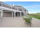 Lovely outdoor patio with comfortable seating, perfect for relaxation and enjoying the backyard at 6785 Arrowhead Cir, Elizabeth, CO 80107