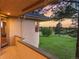 View from the home's exterior featuring a stunning sunset and well-manicured lawn at 121 County Road 146, Elizabeth, CO 80107