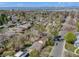 Picturesque aerial shot of a neighborhood with a mix of homes and mature trees lining the streets at 600 E Amherst Ave, Englewood, CO 80113