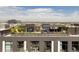 Aerial view of rooftop deck and city skyline at 1901 Wazee St # 1401, Denver, CO 80202