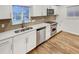 Modern kitchen with stainless steel appliances at 841 Elmira St, Aurora, CO 80010