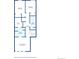 Detailed floorplan showcasing the layout of the second level at 19221 E 65Th Ave, Denver, CO 80249