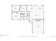 Floor plan showing layout of the home including bedrooms, kitchen, and living room at 2955 E Caley Ave, Centennial, CO 80121