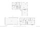 Floorplan showing both main level and basement layouts with measurements at 2955 E Caley Ave, Centennial, CO 80121