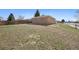 Fenced backyard features a sprawling lawn with potential for outdoor activities and gardening at 12501 Randolph Pl, Denver, CO 80239