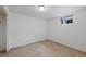 Unfinished basement space, offering potential for customization and additional living area at 12501 Randolph Pl, Denver, CO 80239