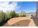 Backyard patio with new landscaping and backyard views at 19060 E 54Th Pl, Denver, CO 80249
