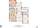 Detailed first floor layout showing bedrooms, bathrooms, living spaces, kitchen, and garage dimensions at 1060 S Harrison St, Denver, CO 80209